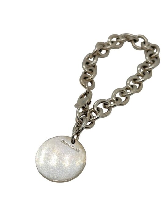 Tiffany & Co. Jewelry - Tiffany & Co Bracelet Silver Round Tag